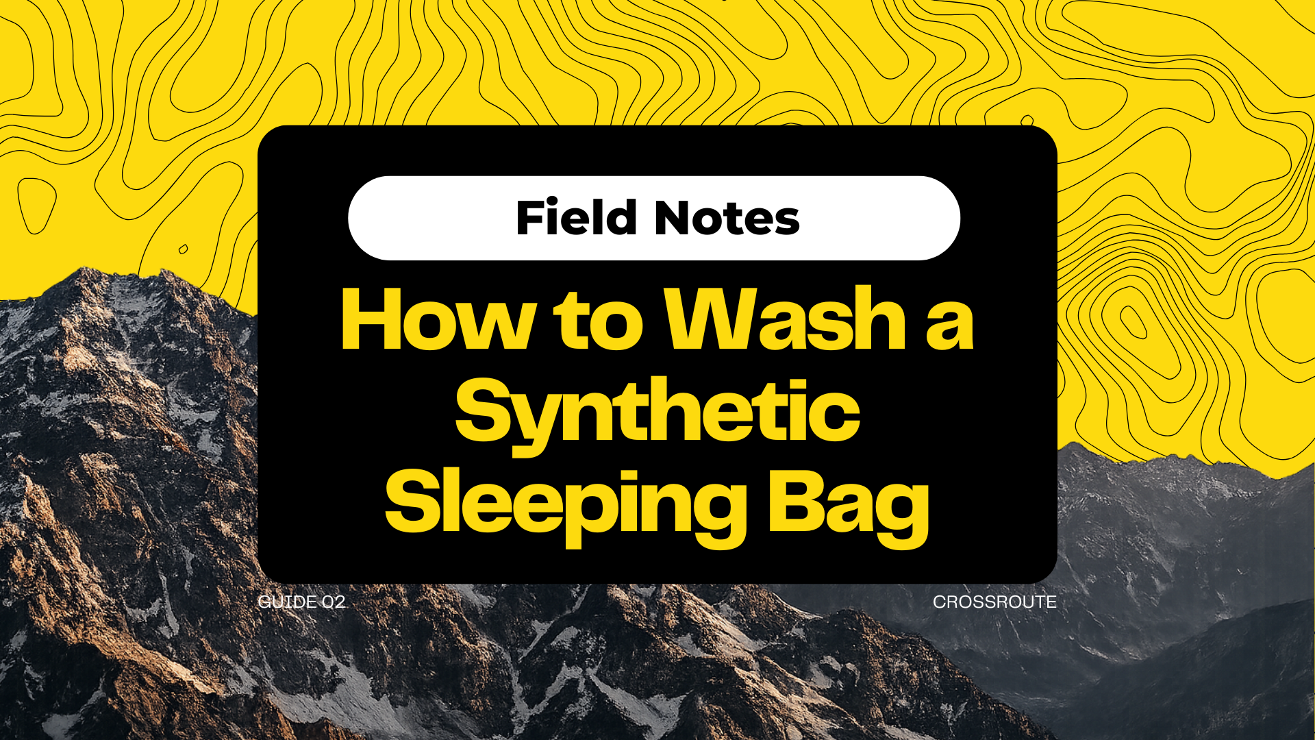 Hand washing a synthetic sleeping bag to maintain insulation and extend its lifespan.