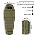 Frost | Mummy Shape Sleeping Bag