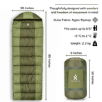 Grizzly | Rectangular Sleeping Bag