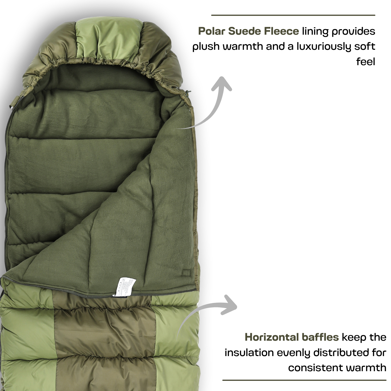 Grizzly | Rectangular Sleeping Bag