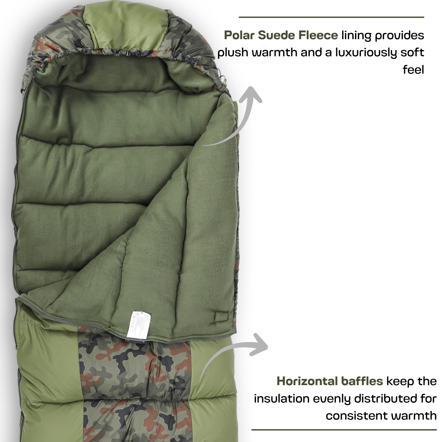 Grizzly | Rectangular Sleeping Bag