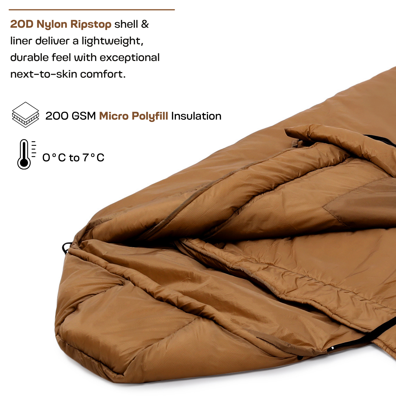 Hugo | Mummy Shape Sleeping Bag