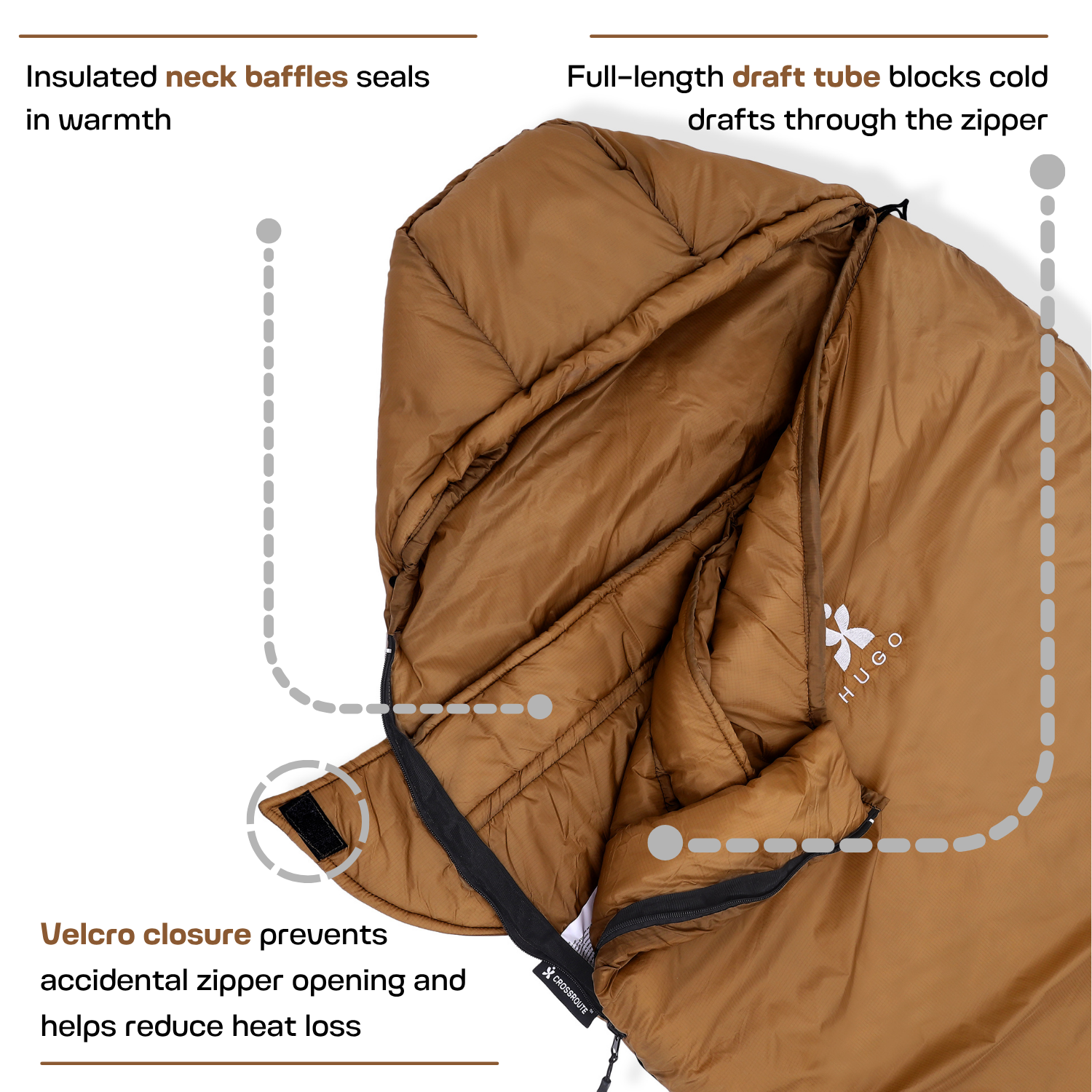 Hugo | Mummy Shape Sleeping Bag