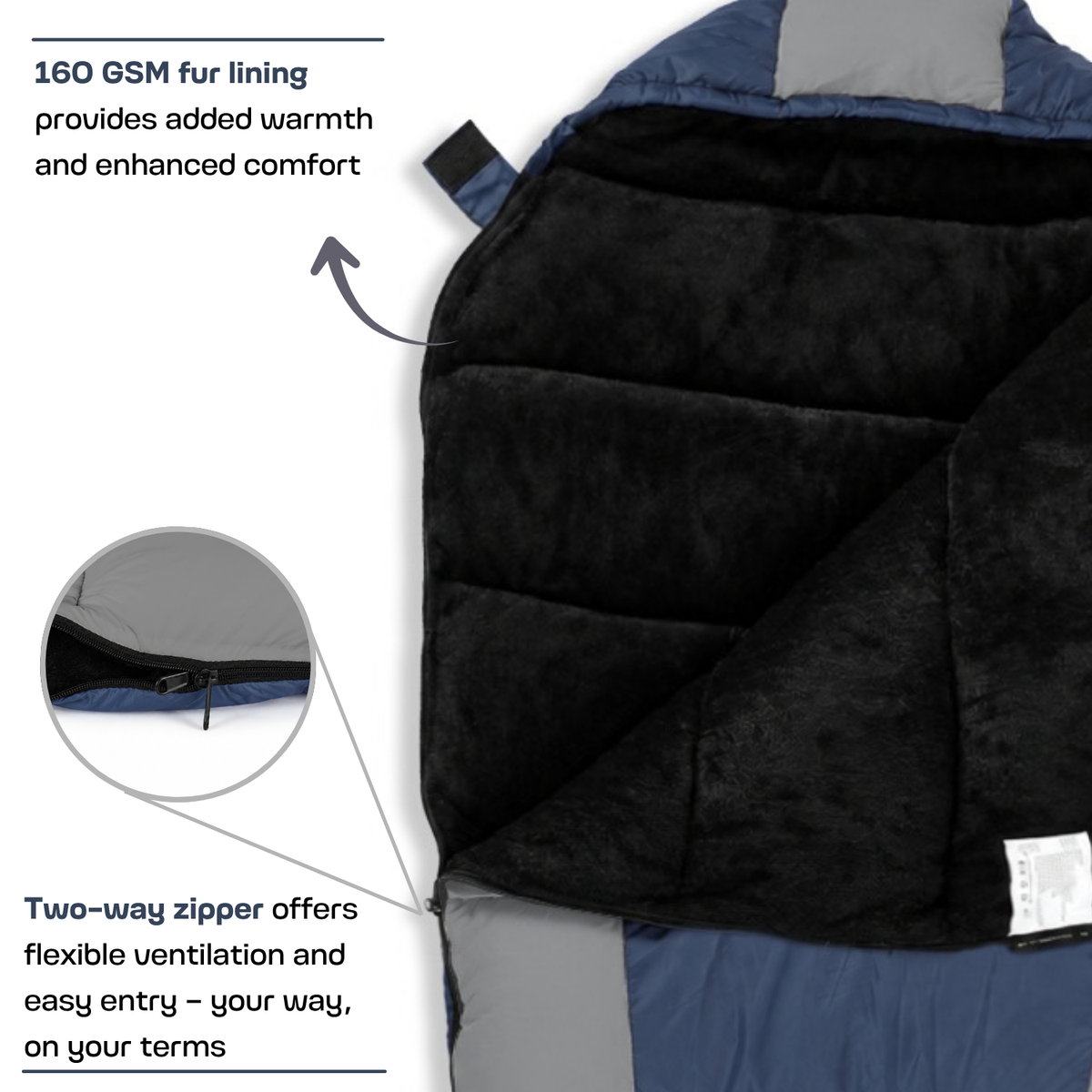 Cosmo | Mummy Shape Sleeping Bag