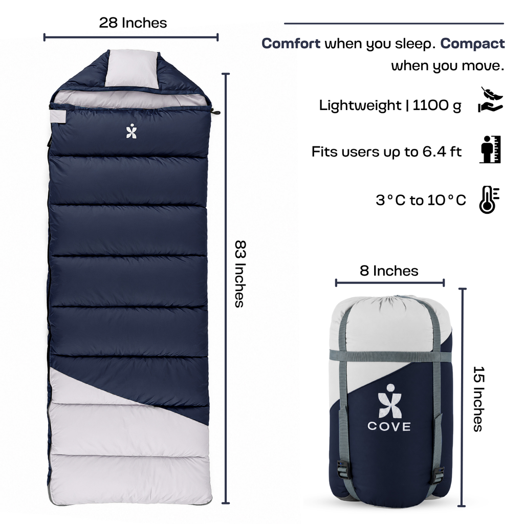 Cove | Rectangular Sleeping Bag