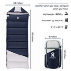 Cove | Rectangular Sleeping Bag