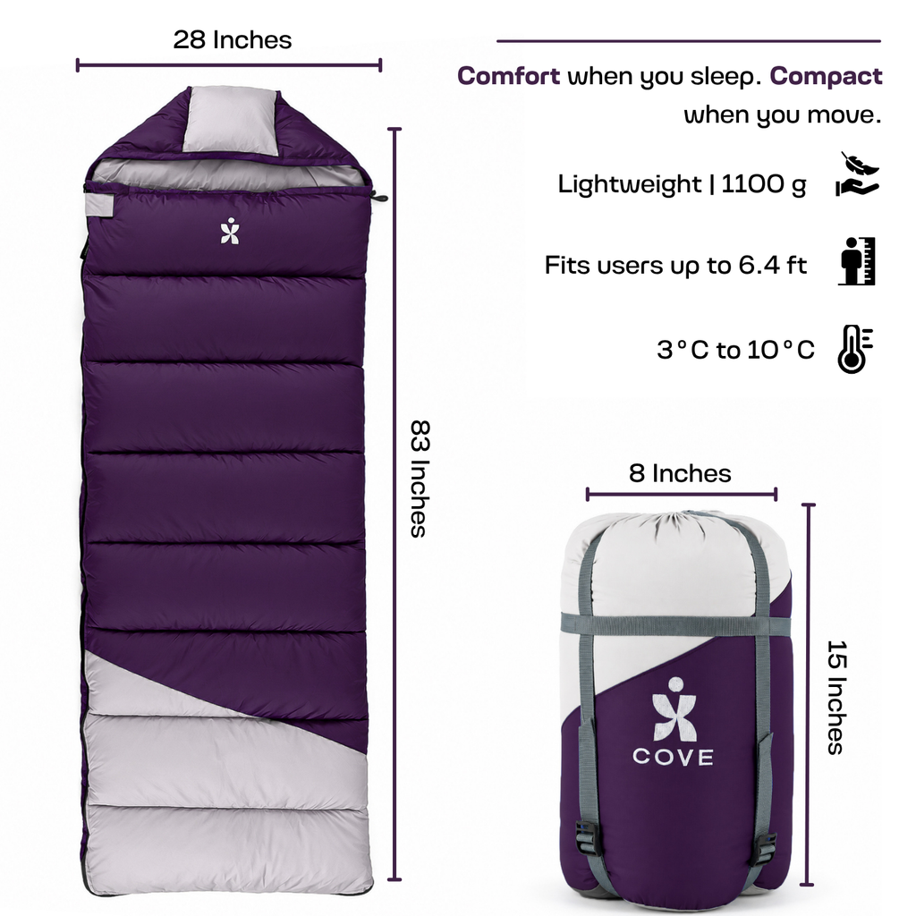 Cove | Rectangular Sleeping Bag