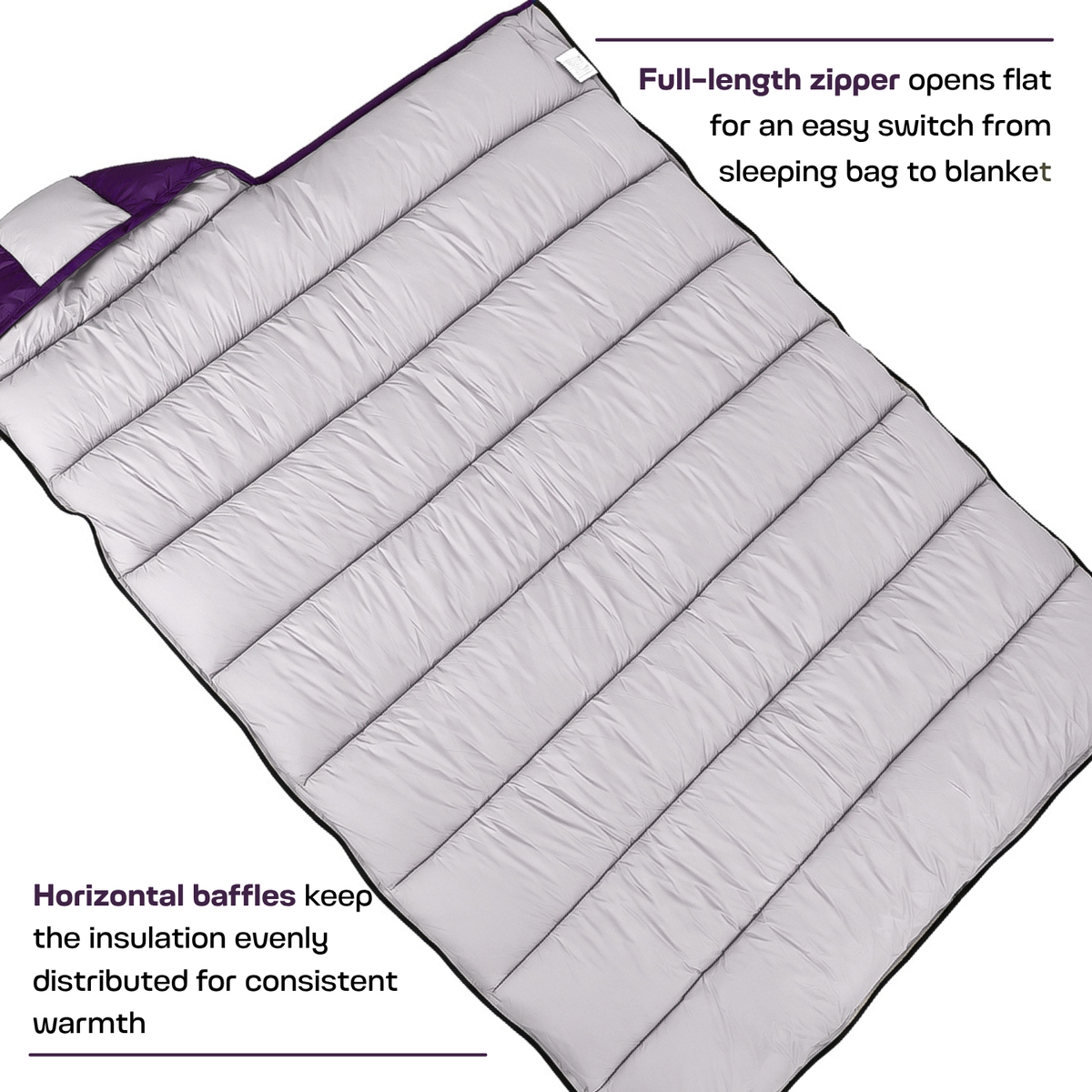 Cove | Rectangular Sleeping Bag