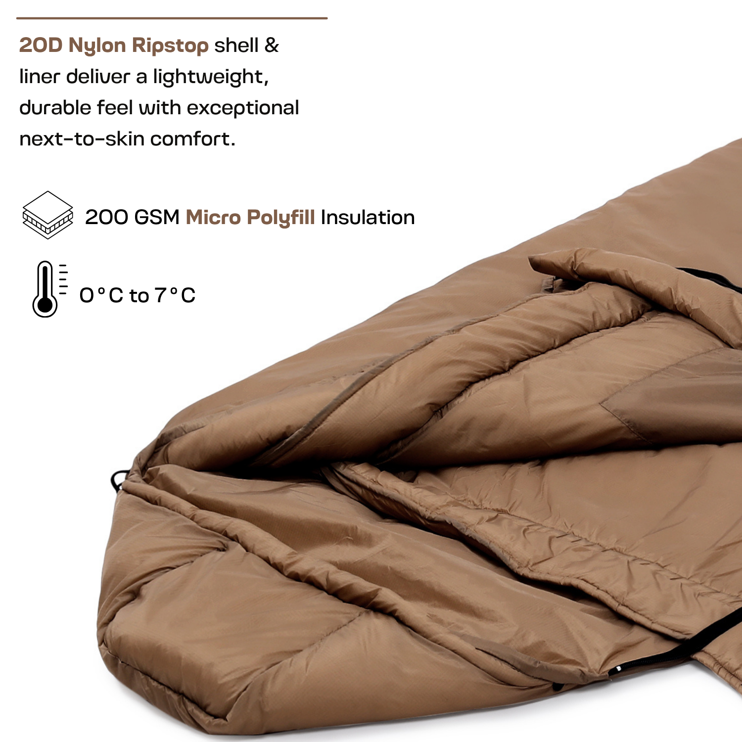 Hugo | Mummy Shape Sleeping Bag