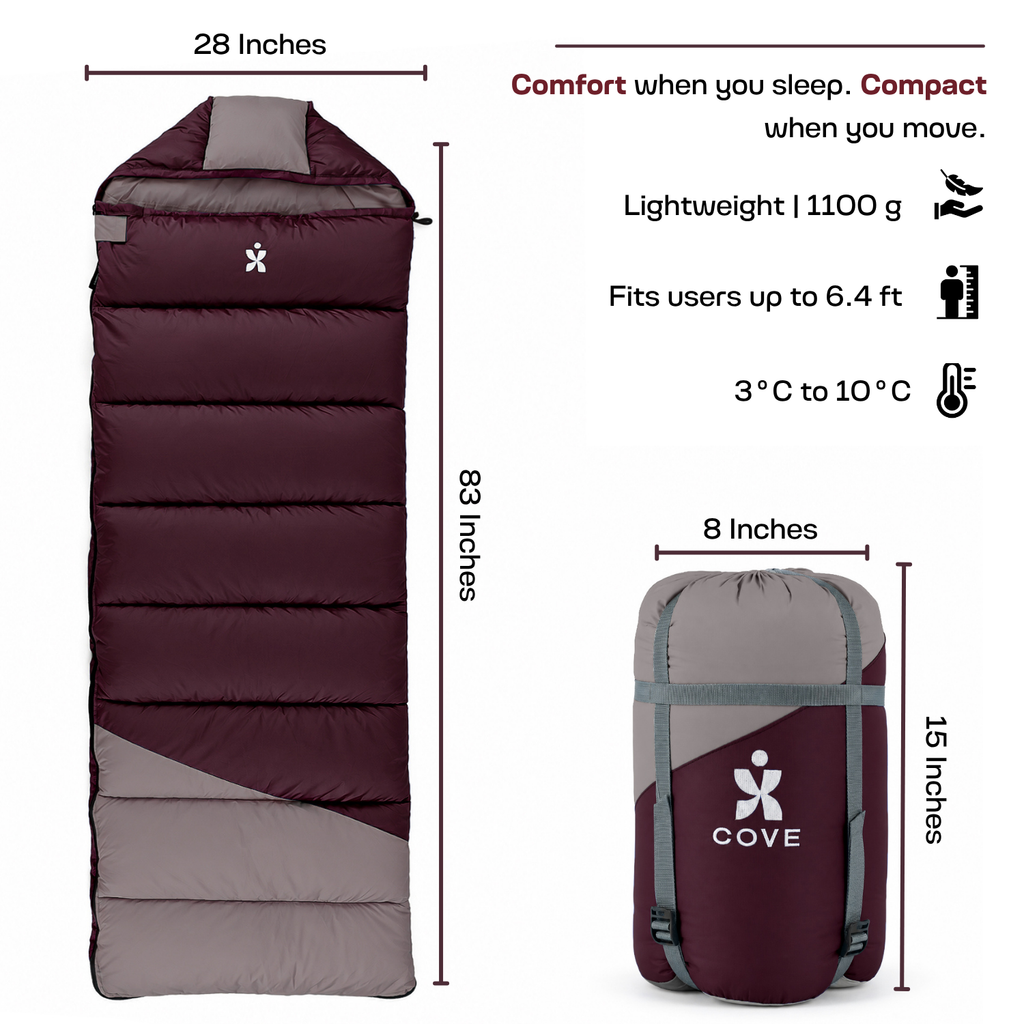 Cove | Rectangular Sleeping Bag