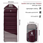 Cove | Rectangular Sleeping Bag