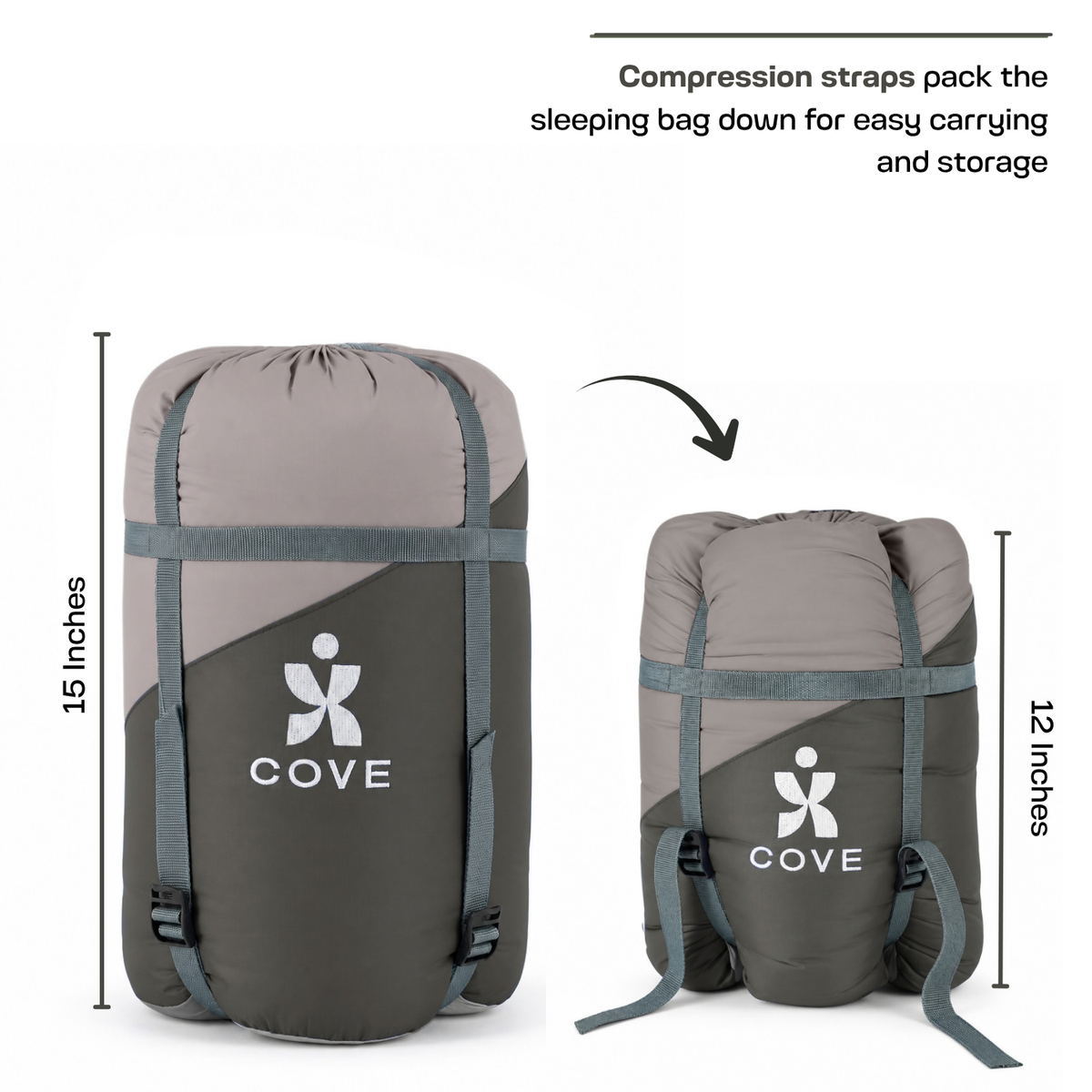 Cove | Rectangular Sleeping Bag
