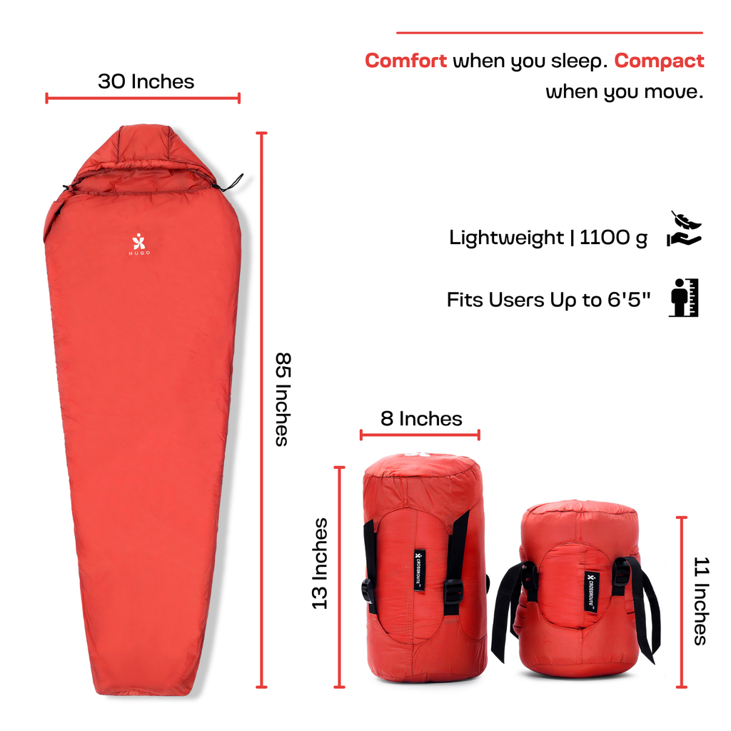 Hugo | Mummy Shape Sleeping Bag