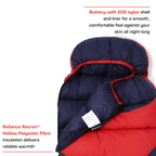 Scout mummy sleeping bag with Recron® hollow polyester fibre insulation