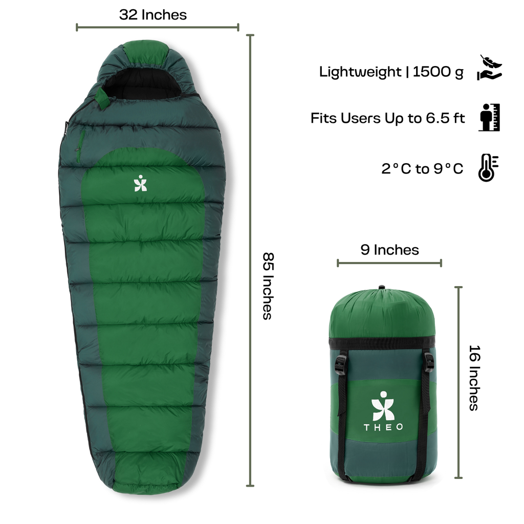 Theo | Mummy Shape Sleeping Bag