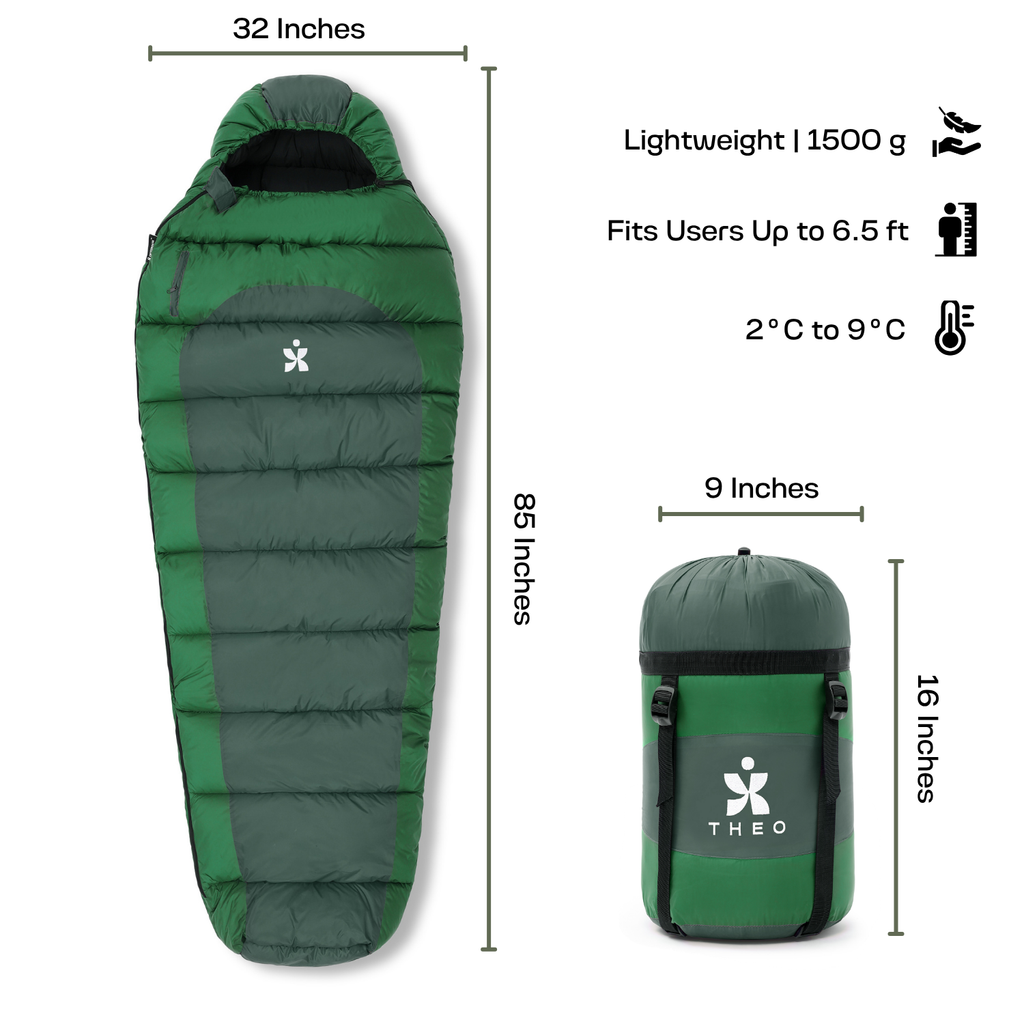 Theo | Mummy Shape Sleeping Bag
